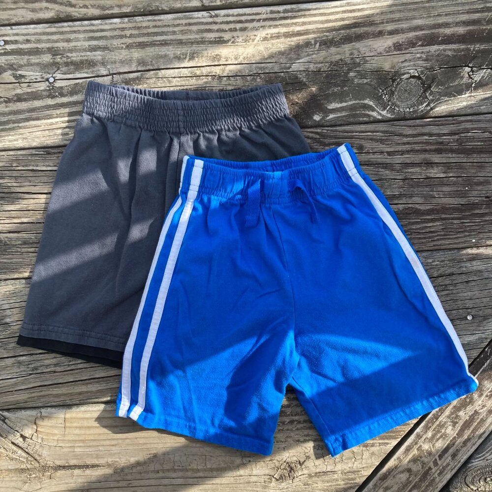 Garanimals Blue and Gray Athletic Shorts Two Pack – Toddler 4T